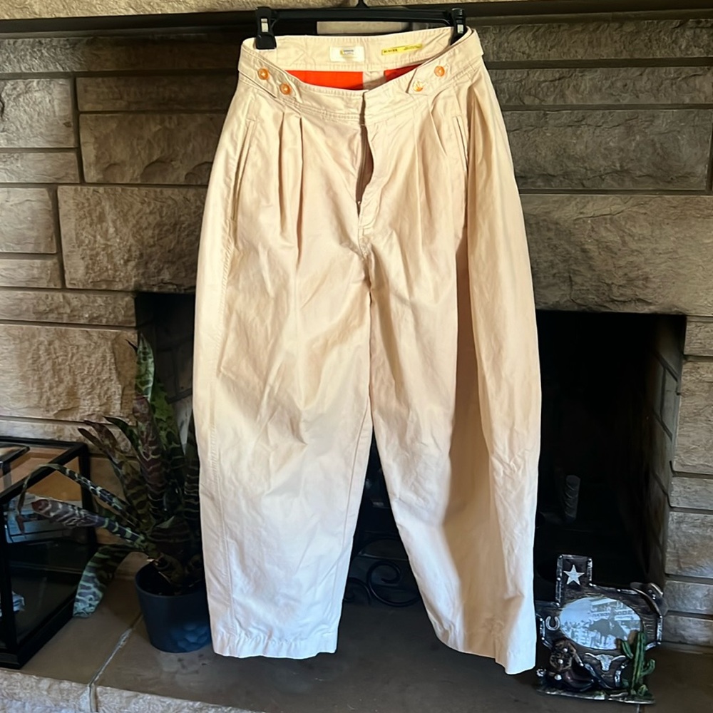Maeve Utility Barrel Trouser Pants by Anthropologie size 4 gently used